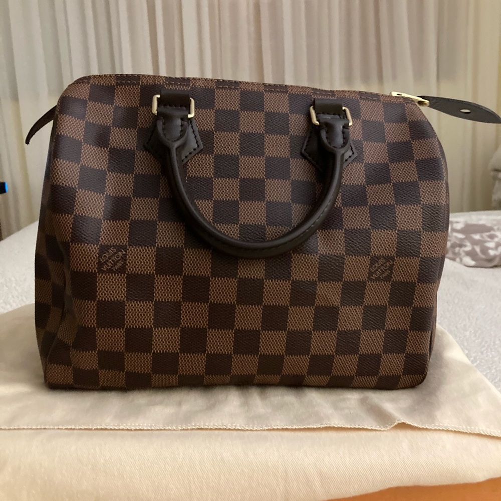 Louis Vuitton Damier Ebene Speedy 25
